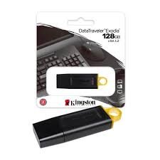 MEMORIA USB 128GB 3.2 KINGSTON GEN 1 EXODIA BLACK/YELLOW  DTX/128GB