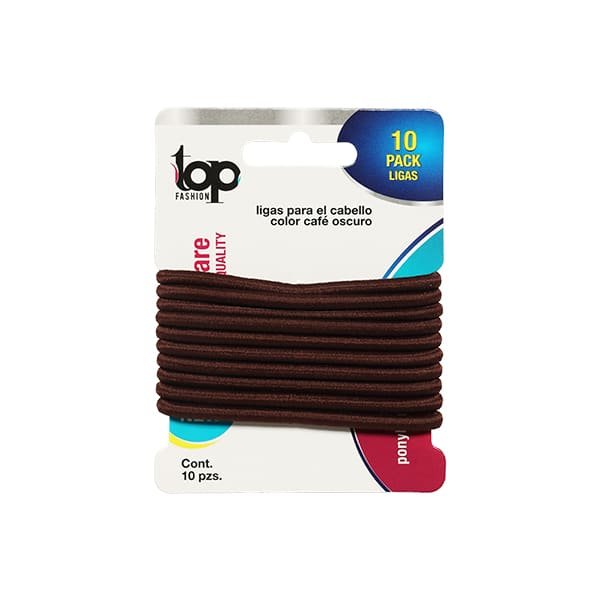 COLA PARA EL CABELLO CAFÉ OSCURO