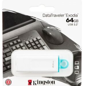 MEMORIA USB 64GB 3.0 KINGSTON EXODIA RED KC-U2G64-7GR