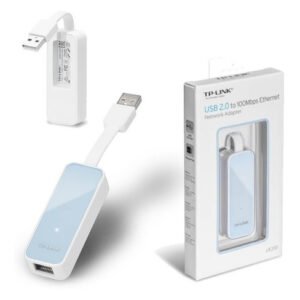 ADAPTADOR TP LINK DE RED  USB 2.0 100MBPS ETHERNET UE200 UN