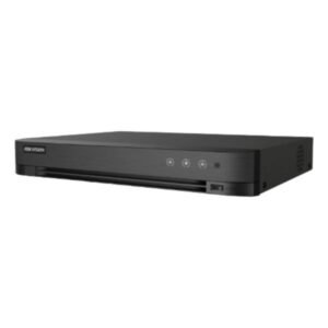 GRABADORA DVR PARA CAMARAS DE VIGILANCIA HIKVISION  4-CH ANALOG.4-CH IP. 8MP/5MP/4MP/1080P/720P. 1 SATA INTERFACE. ACUSENSE  HUMAN/VEHICULO. H.265 PRO+. 4 AUDIO?4/1 ALARM I/O  IDS-7204HUHI-M1