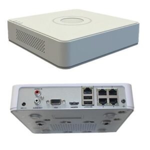 GRABADORA NVR PARA CAMARAS DE VIGILANCIA HIKVISION 4-CH IP.4-CH POE INTERFACE. H.265+. UP TO 6MP RECORDING. 1 SATA INTERFACE DS-7104NI-Q1/4P