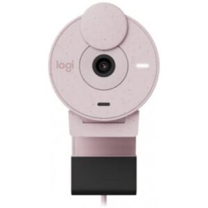 CAMARA WEB LOGITECH BRIO 300 FULL HD ROSE 960-001446