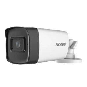 CAMARA DE SEGURIDAD HIKVISION ANALOGA 5MP. PLASTIC BULLET. IP67. BUILT-IN MICROPHONE DS-2CE17H0T-IT3FS(2.8mm)