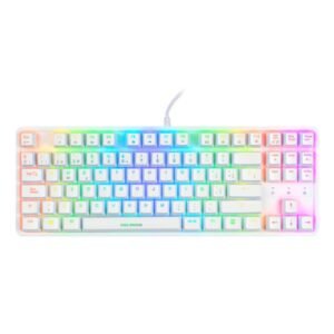 TECLADO GAMING  EAGLE WARRIOR MECANICO USB GAMING 88 RGB LED BACKLIT WHITE ESPAÑOLKGY282U0002C