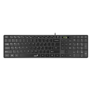 TECLADO GENIUS SLIMSTAR 126 SP USB BLACK 31310017401