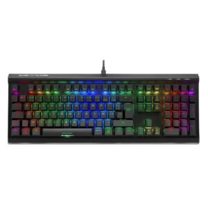 TECLADO SHARKOON USB SGK60 KAIH SWITCHES RED  US RGB MECANICAL 4044951030057 NUEVO