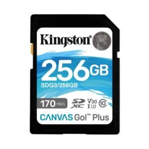 MEMORIA SD 256GB KINGSTON SDXC CANVAS GO PLUS 170R C10 SDG3/256GB