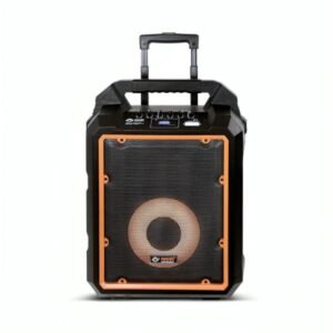 PARLANTE BLUETOOTH MOONKI TUENT ACTIVE SOUND 10" POTENCIA PMPO 1200W CONECTIVIDAD RCA.MICROFONO 1/4 NEGRO MS-1200B