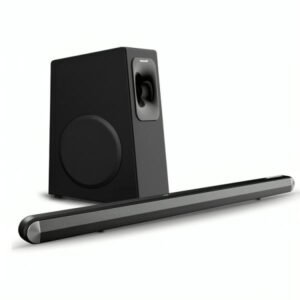 PARLANTE BLUETOOTH MOONKI SOUNDBAR SOUND 2.1 POTENCIA 140W NEGRO MX-SB140BT21
