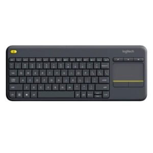 TECLADO LOGITECH INALAMBRICO TOUCH USB BLACK ESPAÑOLK400 920-007123