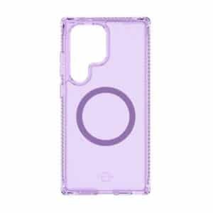 Itskins Avana Case Samsung S24 Ultra Ice//Lavander Compatible With Magsafe