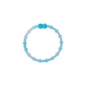 COLA CABELLO CLEAR NEON BLUE