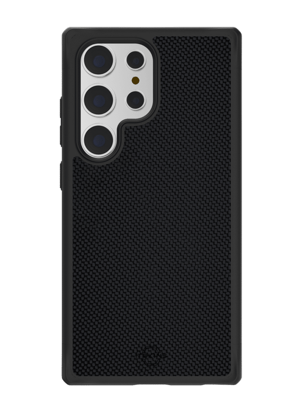Itskins Case SamsuNg S24 Ultra Ballistic//Nylon Black Compatible With Magsafe