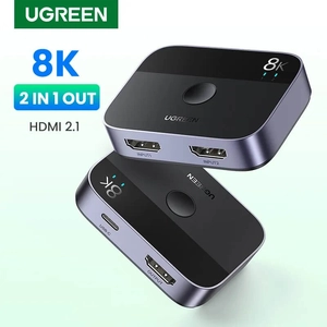 Switch HDMI 2, 8K resolution, 60Hz