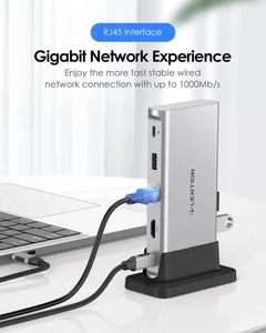 Hub adaptador de acoplamiento USB Tipo C multipuerto