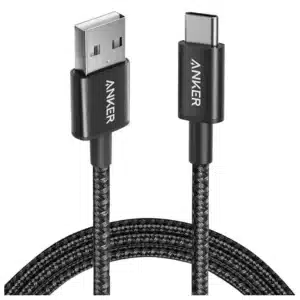 Anker 323 USB-A to USB-C Cable (6ft Braided) B2B - UN (excluded CN, Europe) Black Iteration 1 Special