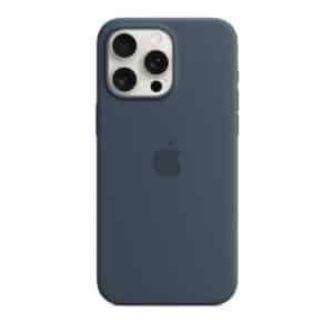 Estuche Magsafe Silicon Azul iPhone 15 Series