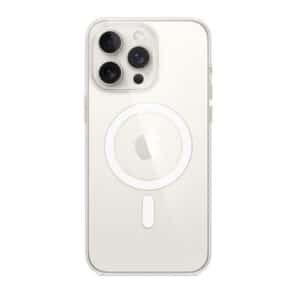 Estuche Magsafe Transparente iPhone 15 Series
