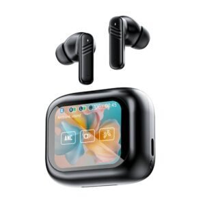 Audífonos con cancelación activa de ruido y pantalla táctil LX-10