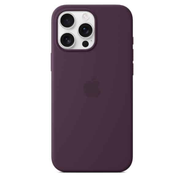 Estuche Magsafe Silicon Morado iPhone 16 Series