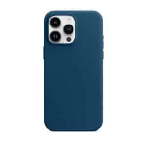 Estuche Magsafe Cuero Azul iPhone 16 Series