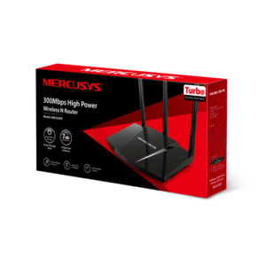 ROUTER MERCUSYS INALAMBRICO 300MBPS HIGH POWER MW330HP (UN)