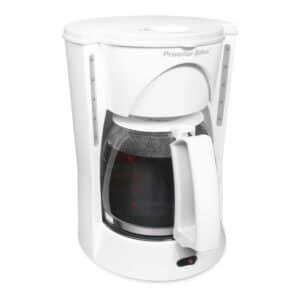 Coffee Maker 12 Tz Blanco con Filtro y Antigoteo PROCTOR SILEX 48521RY-MX