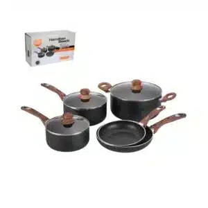 Hamilton Beach Set De Ollas Antiadherente Induccion 3.0Mm 8 Pzas Hap601
