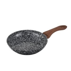 Hamilton Beach Sarten Antiadherente 20Cm | 8" Black Marble Induccion 3.0Mm Hbx101
