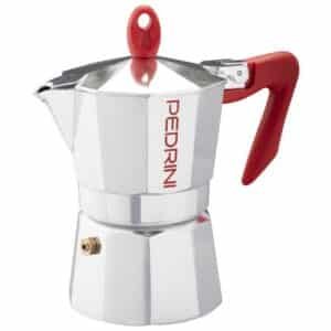 Pedrini Cafetera Italiana Kaffettiera Acero Pulido 3 Tazas 9083-0