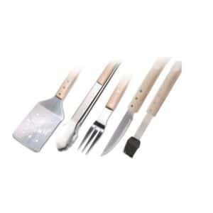 Jim Beam Set | Juego Utensilios Para Asar 5Pz Jb0149