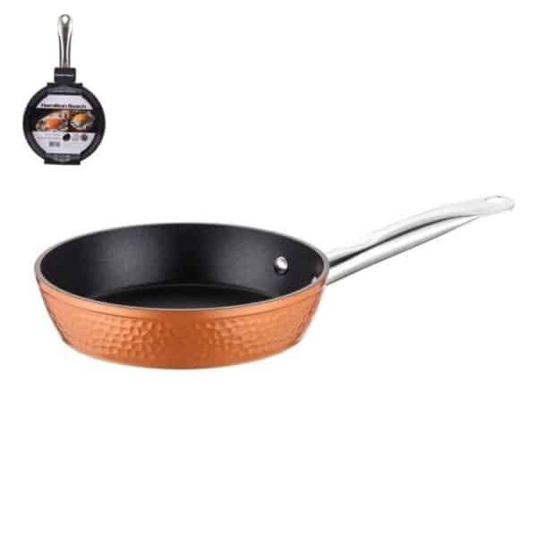 Hamilton Beach Sarten Antiadherente 26Cm | 10" Copper Hammer Induccion 4.5Mm Hbi102 - Image 3