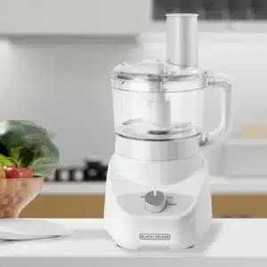 Black + Decker procesador alimentos 2 veloc 8 tazas 450w blanco FP1337