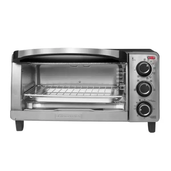 Black + Decker horno tostador conveccion natural 4 rebanadas - TO1755SBG-LA