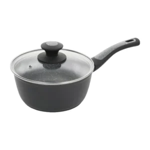 Oster Cacerola aluminio, con tapa - 1.6 litros - colección BASTONE - interior gris mate - 2.9mm de grosor - mango baquelita