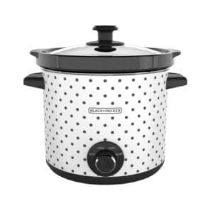 Olla Cocimiento Lento 4 L Blanca Black & Decker SC1004D