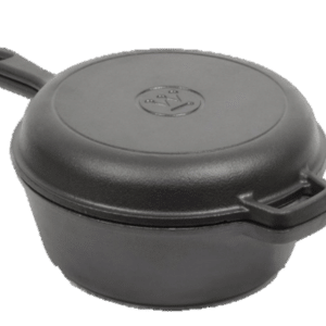 Westinghouse Cacerola 3Qt Con Tapa Sarten 26Cm Hierro Fundido Wcci0012Bk