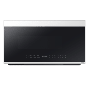 Microwave OTR 2.1 Cu. Ft. Bespoke In White Glass/ Empotrable