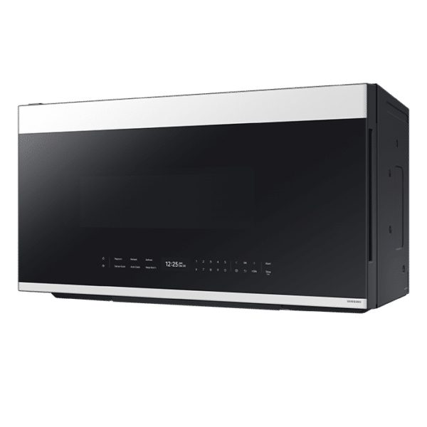 Microwave OTR 2.1 Cu. Ft. Bespoke In White Glass/ Empotrable - Image 3