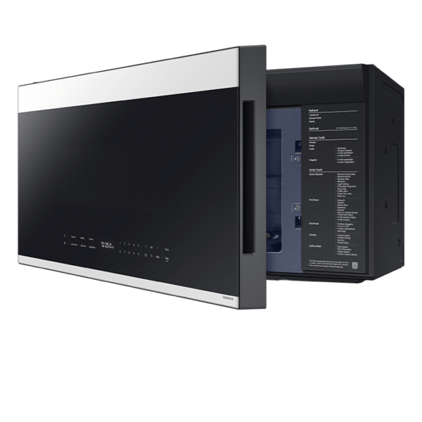Microwave OTR 2.1 Cu. Ft. Bespoke In White Glass/ Empotrable - Image 2