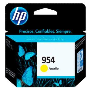 HP cartucho de tinta original 954 amarillo L0S56Al