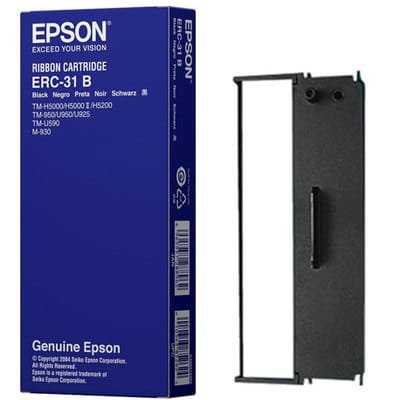 Epson cinta negra para TM 930/TM-H5000 li/TM-U590/TMU950 ERC-31B