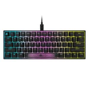 TECLADO GAMING CORSAIR K65 MECANICO USB INGLES BLACK CH-9194014-NA