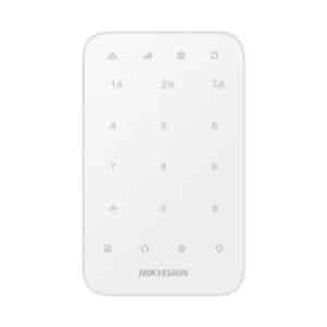 TECLADO LED PARA ALARMA HIKVISION LED display. 900m RF distance. 433Mhz DS-PK1-E-WB