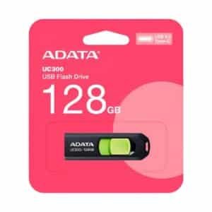 MEMORIA USB 128GB 3.2 ADATA UC300 TYPE-C ACHO-UC300-128G-RBK/GN