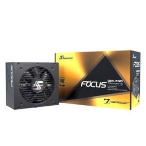 FUENTE DE PODER SEASONIC 750W 80+GOLD SEMI-MODULAR G12GM-750 A751GMFH