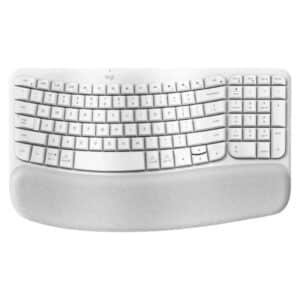 TECLADO LOGITECH ERGONOMIC WIRELESS OFFWHITE 920-012279