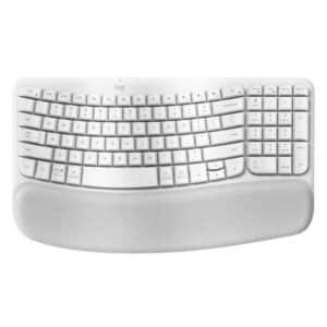 TECLADO LOGITECH ERGONOMIC WIRELESS OFFWHITE 920-012275 SPANISH