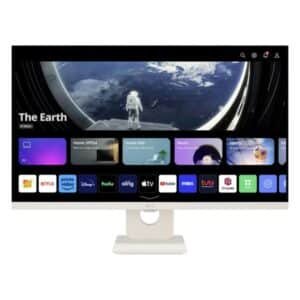 MONITOR 27'' LG 27SR50F-W 1920 x 1080  5MS 50/60HzHz HDMI USB FHD IPS WITH WEBOS SMART